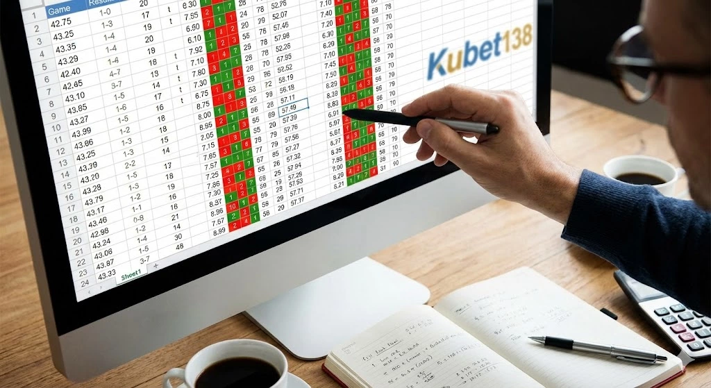 T&agrave;i xỉu online: Phương ph&aacute;p soi cầu dựa tr&ecirc;n bảng lịch sử phi&ecirc;n tại Kubet 138